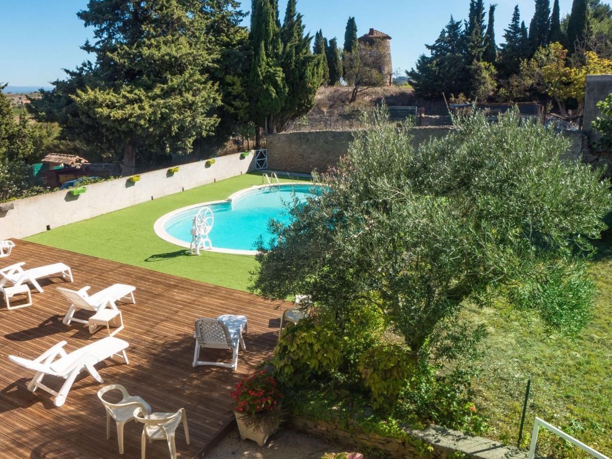 Cosy Holiday Home With Swimming Pool Montbrun-des-Corbières Eksteriør billede